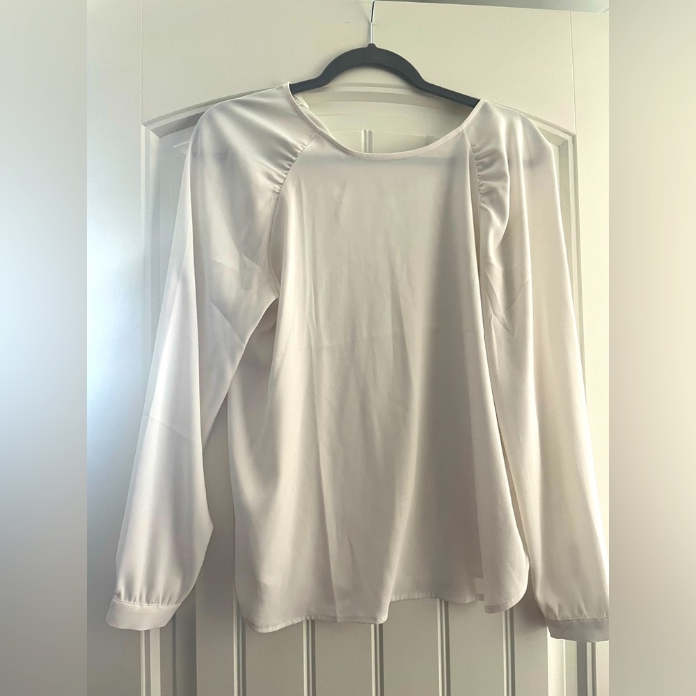 Ann Taylor SP White Blouse